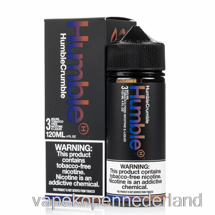 Elektronische Sigaret Vape Bescheiden Crumble - Bescheiden Sap Co. - 120 Ml 3 Mg